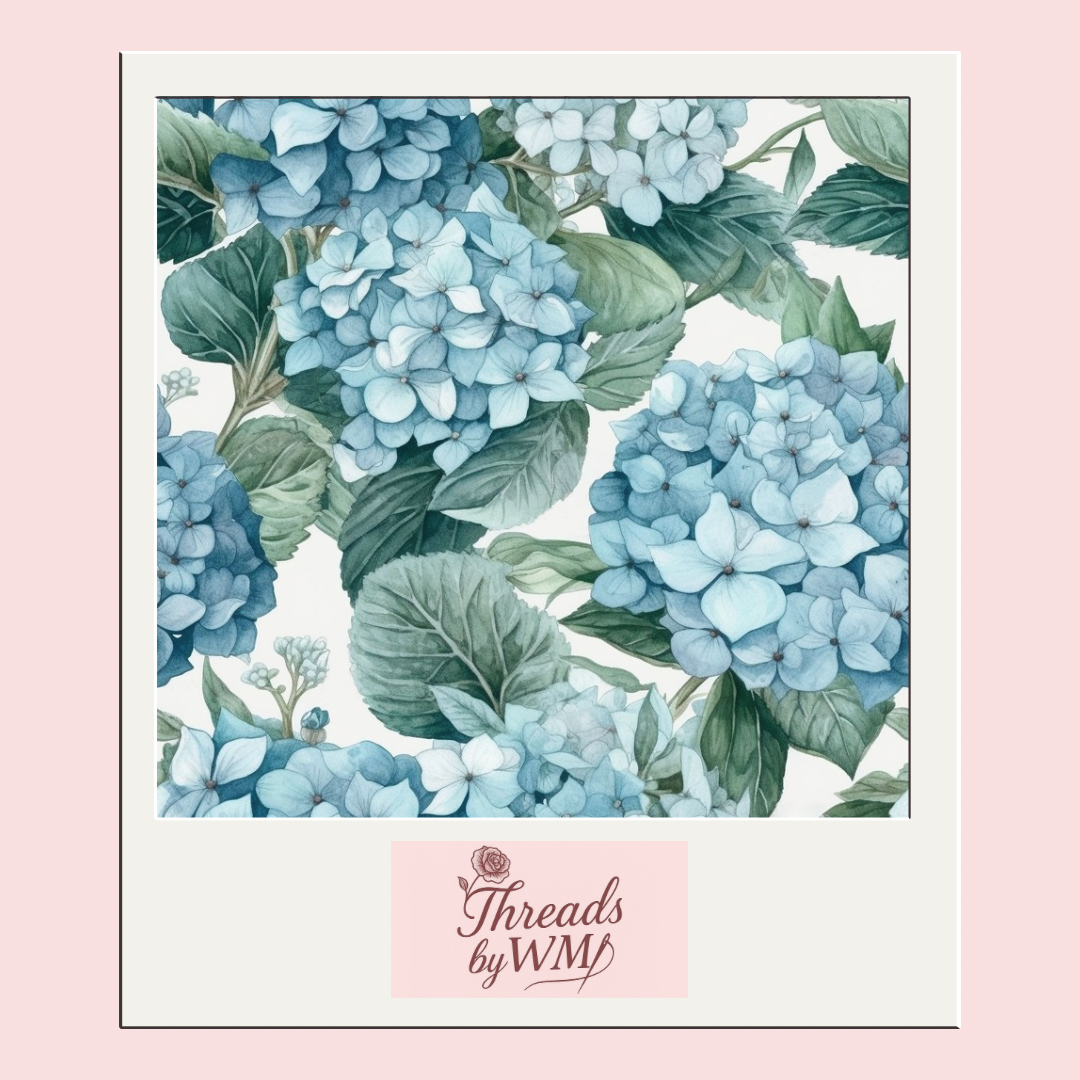 Blue Hydrangeas